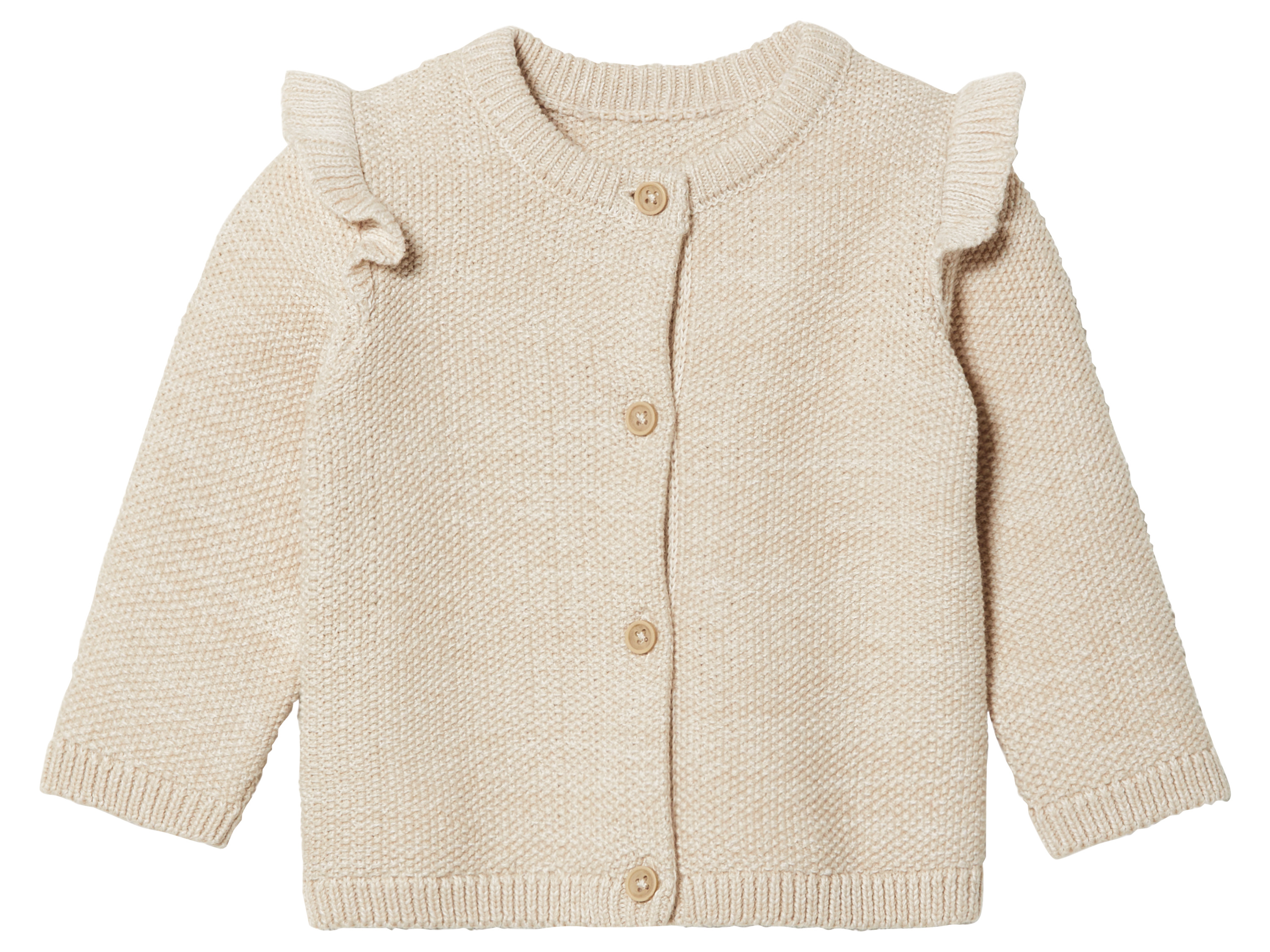 lupilu Gebreid baby vest (50/56, Beige)