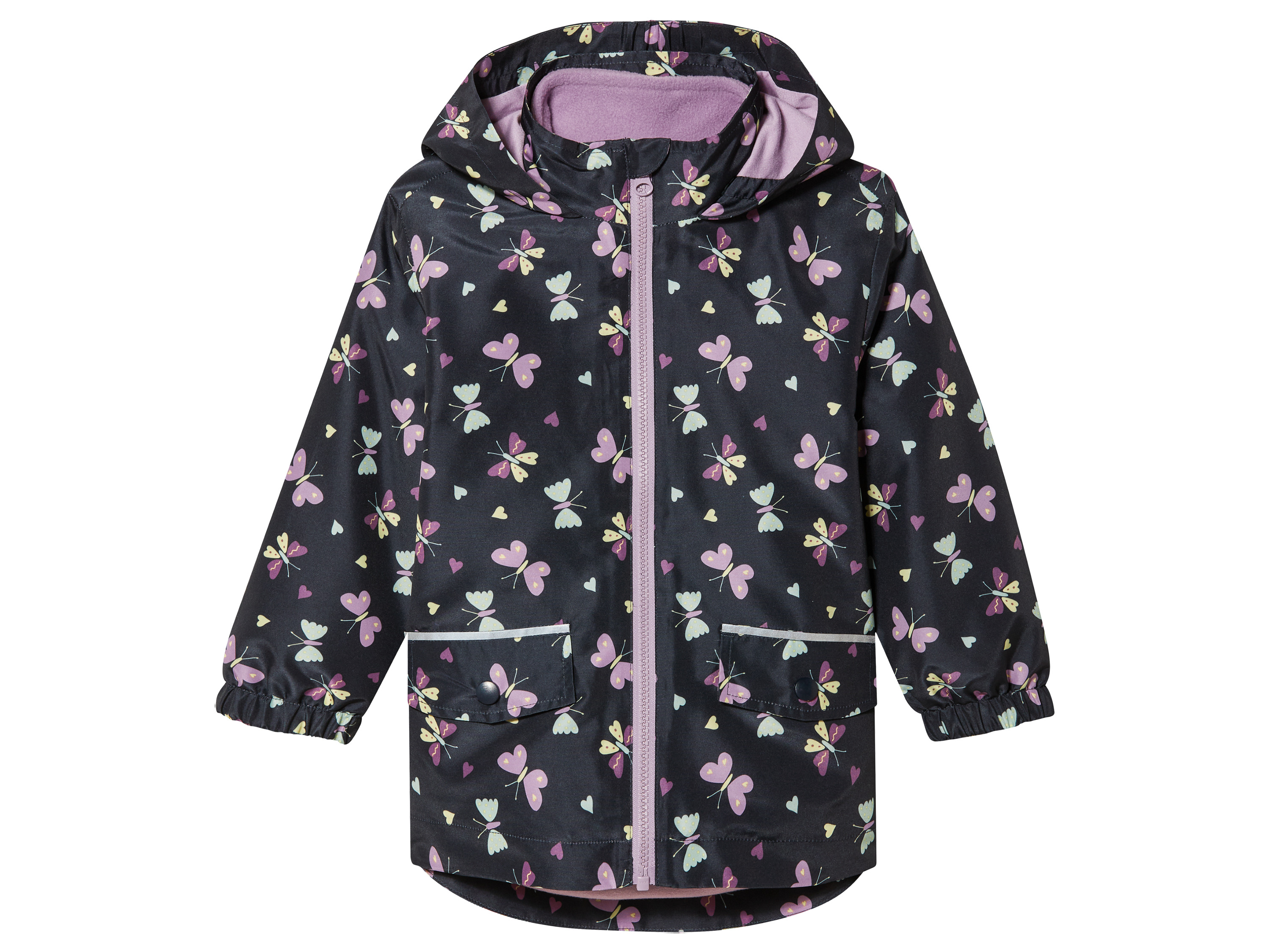 lupilu Kinder-3-in-1-allweather jack (122/128, Navy/print)