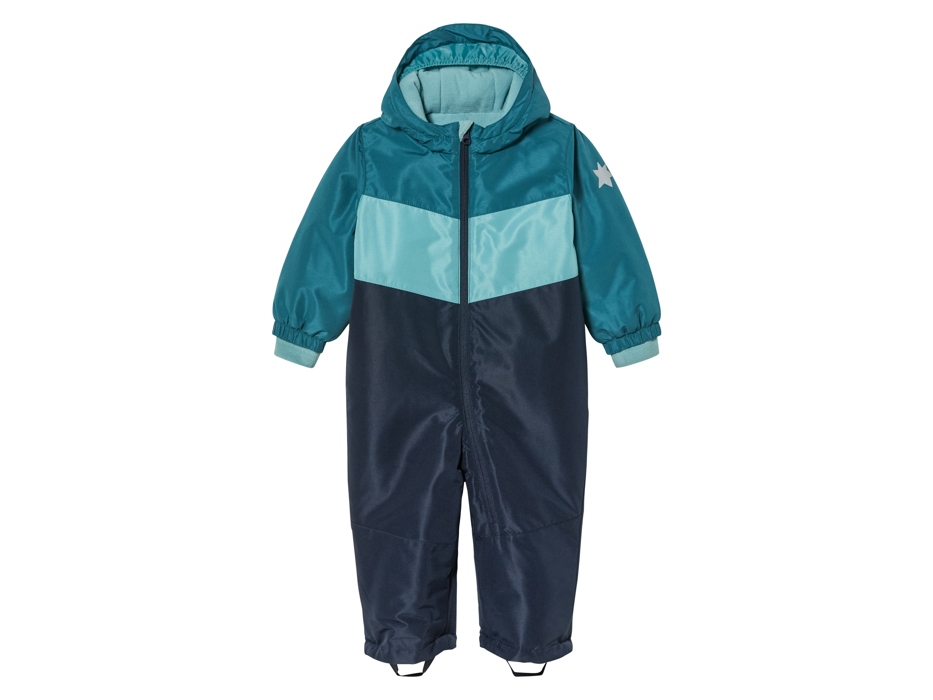 lupilu Kinder sneeuwoverall (98, Petrol/donkerblauw)