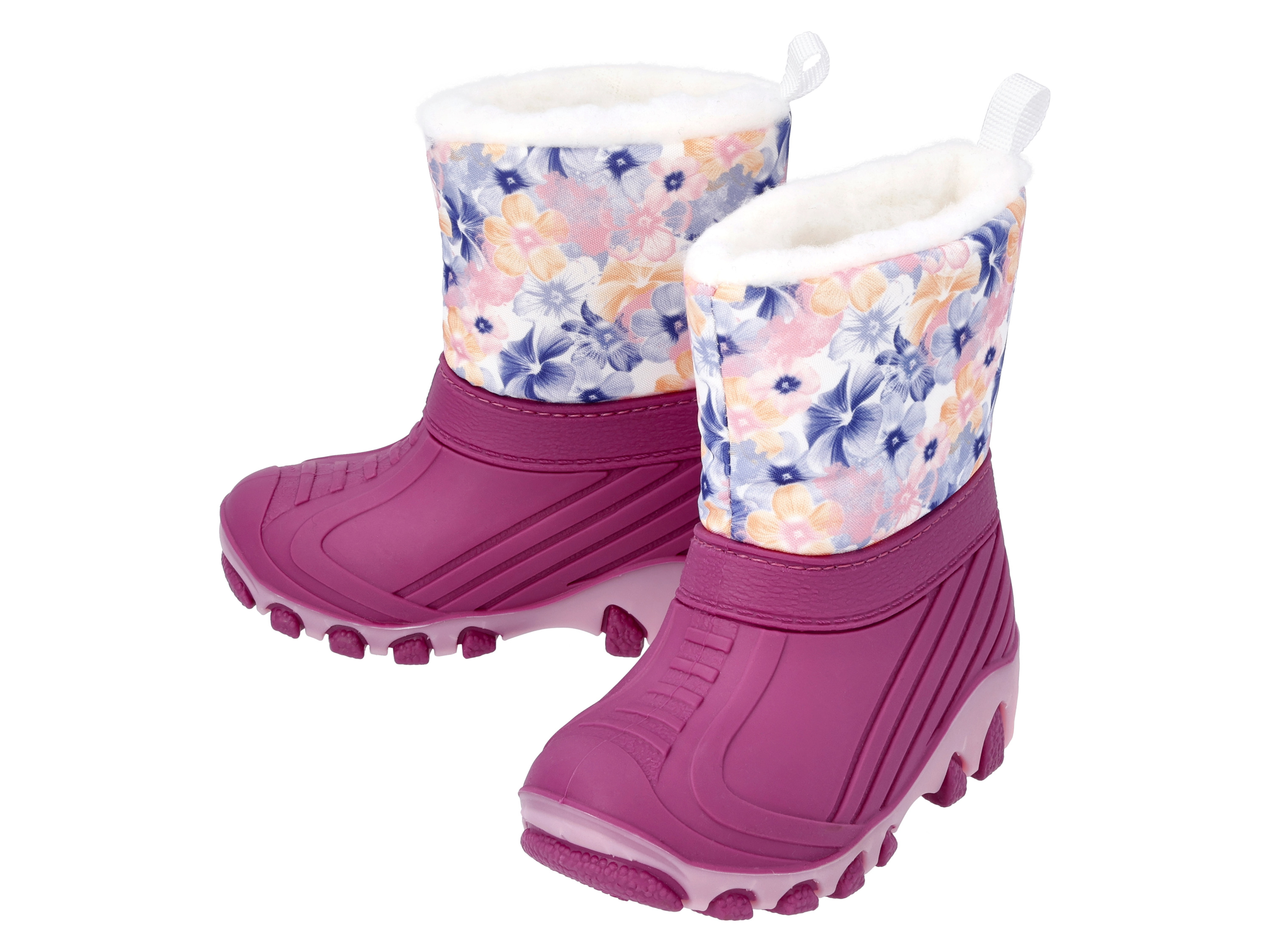 lupilu Kinder snowboots met LED (Aubergine, 24)