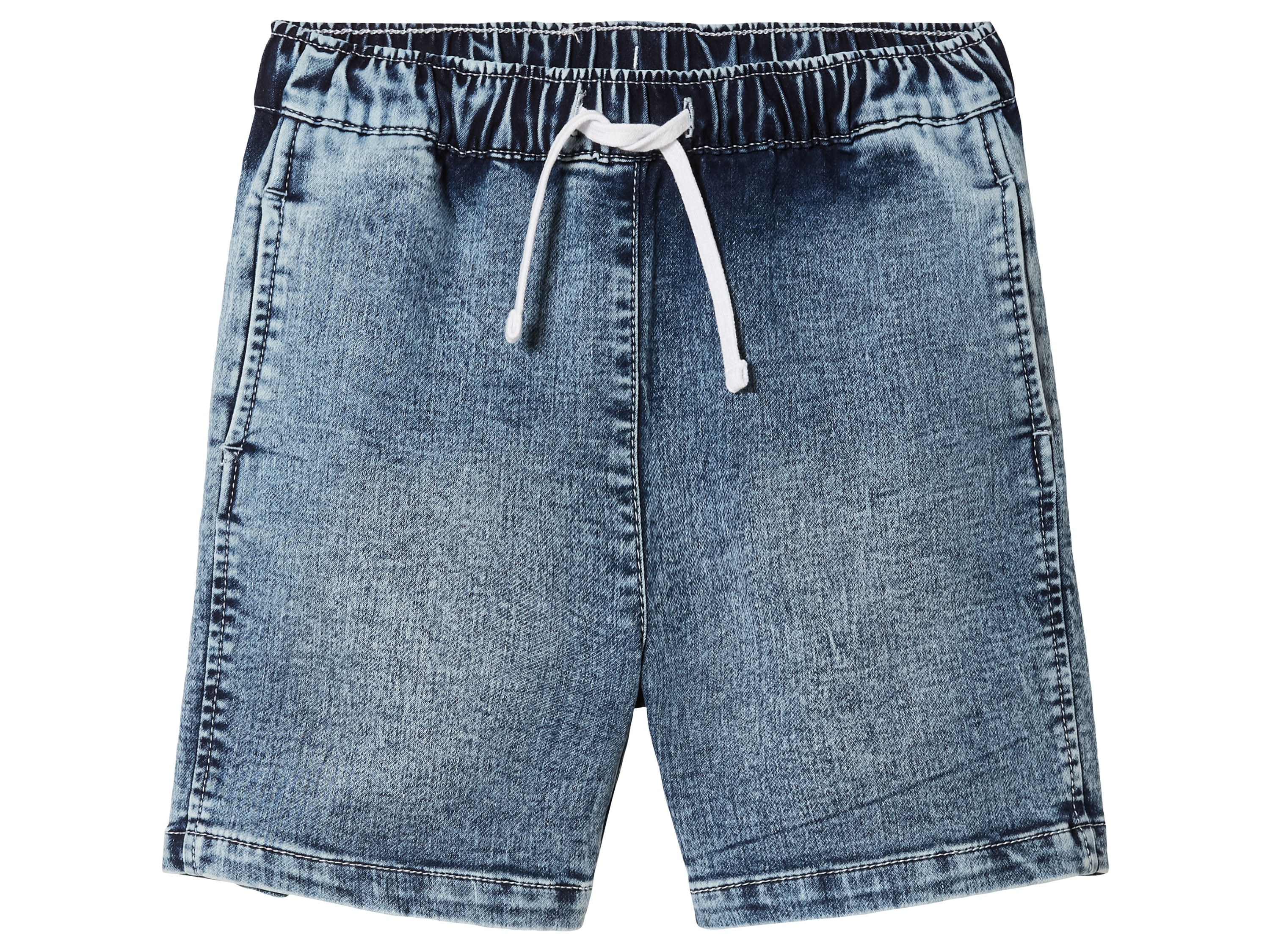 lupilu Kindersweatdenim bermuda's (110/116, Lichtblauw)