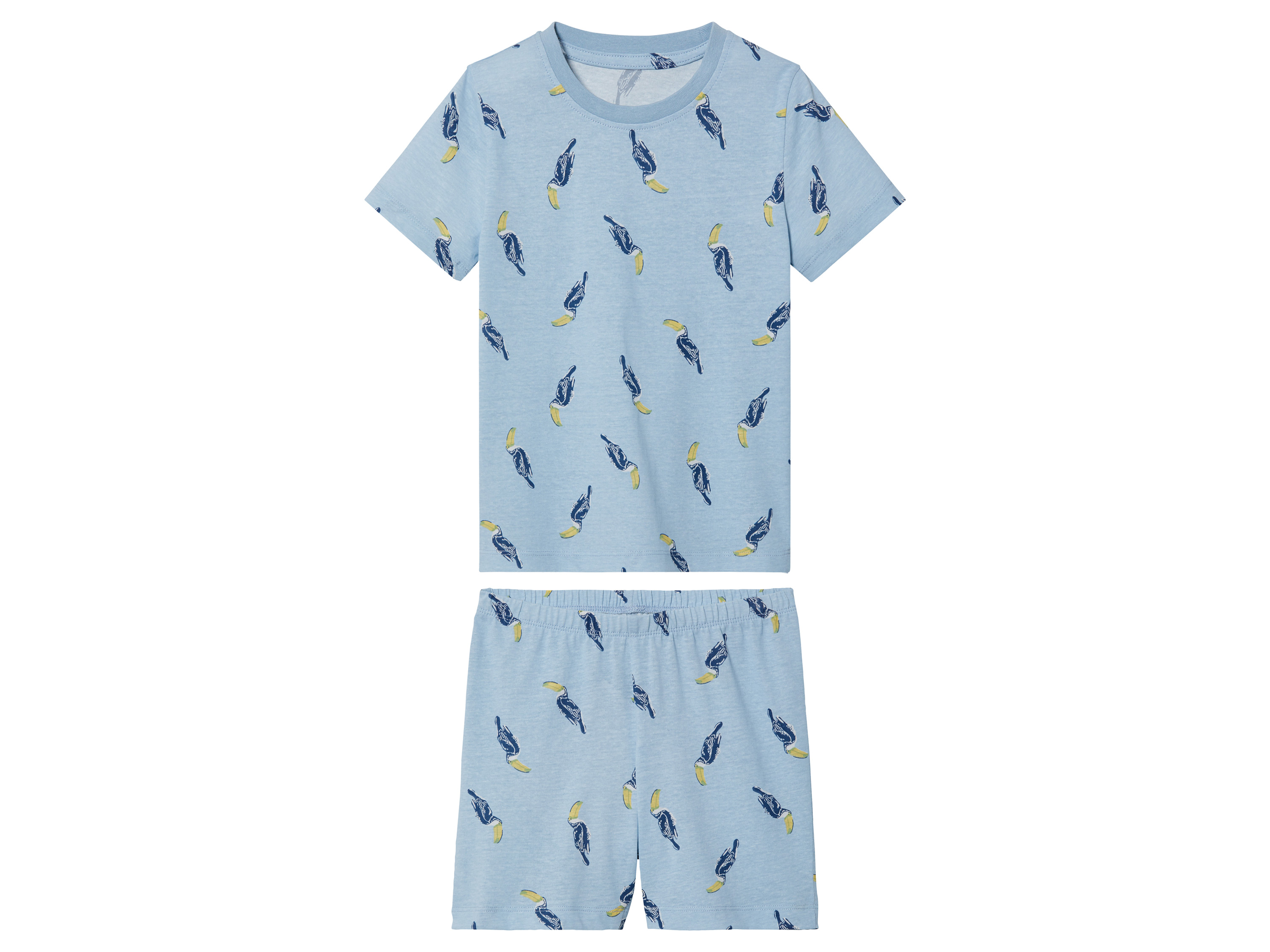 lupilu Korte kinderpyjama (122/128, Vogels)