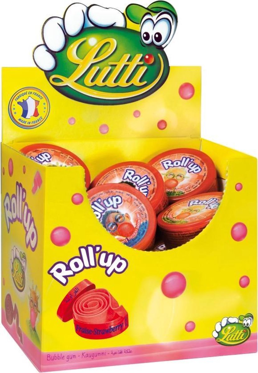 Lutti roll up aardbei