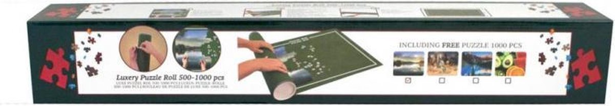 Luxe Puzzel Rol Mat 500-1000 st + gratis puzzel