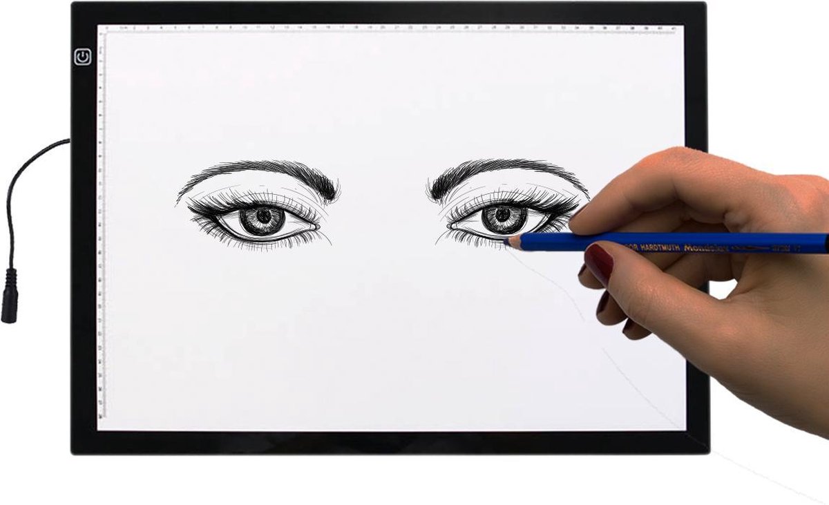 Luxeware A3 Led Lightpad voor Tekenen en Diamond Painting - Dimbaar - 3 Standen - Lichtbak