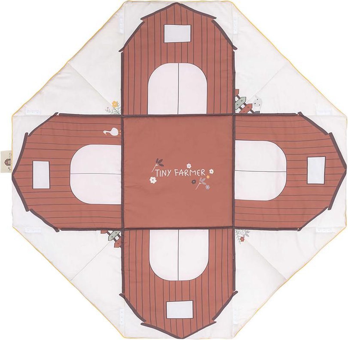  Speelmat Ø 120 cm Tiny Farmer
