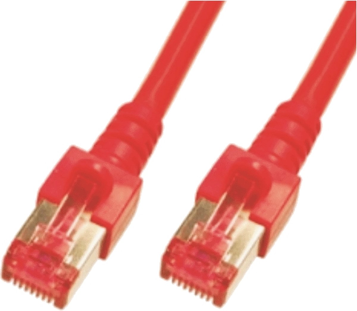 M-Cab 10m U-UTP Cat6 netwerkkabel U/UTP (UTP) Rood