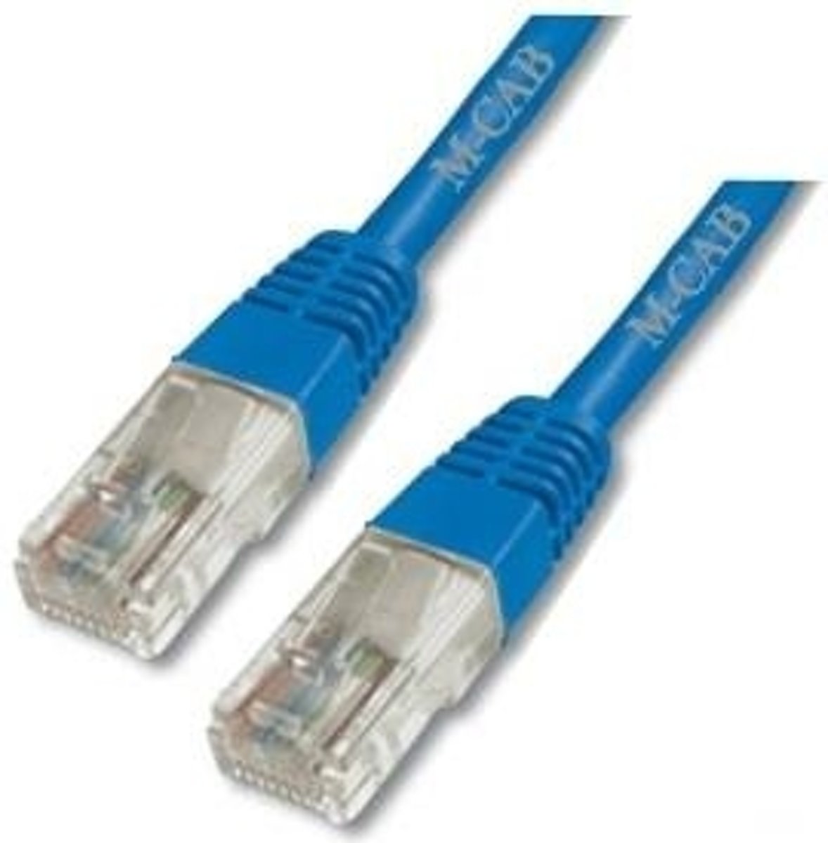 M-Cab CAT6 Netzwerkkabel UTP/PVC, 5.00m netwerkkabel 5,00 m U/UTP (UTP) Blauw