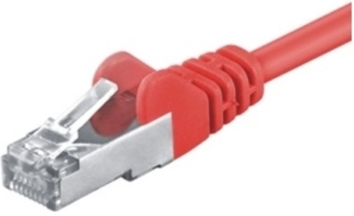 M-Cab Cat5e SF-UTP 10m 10m Cat5e SF/UTP (S-FTP) Rood netwerkkabel