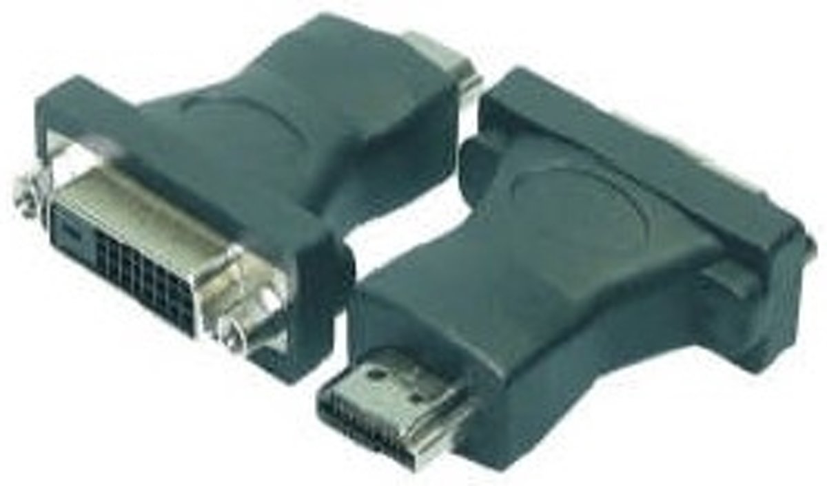 M-Cab HDMI Adapter DVI-D HDMI A (19-pin) Zwart kabeladapter/verloopstukje