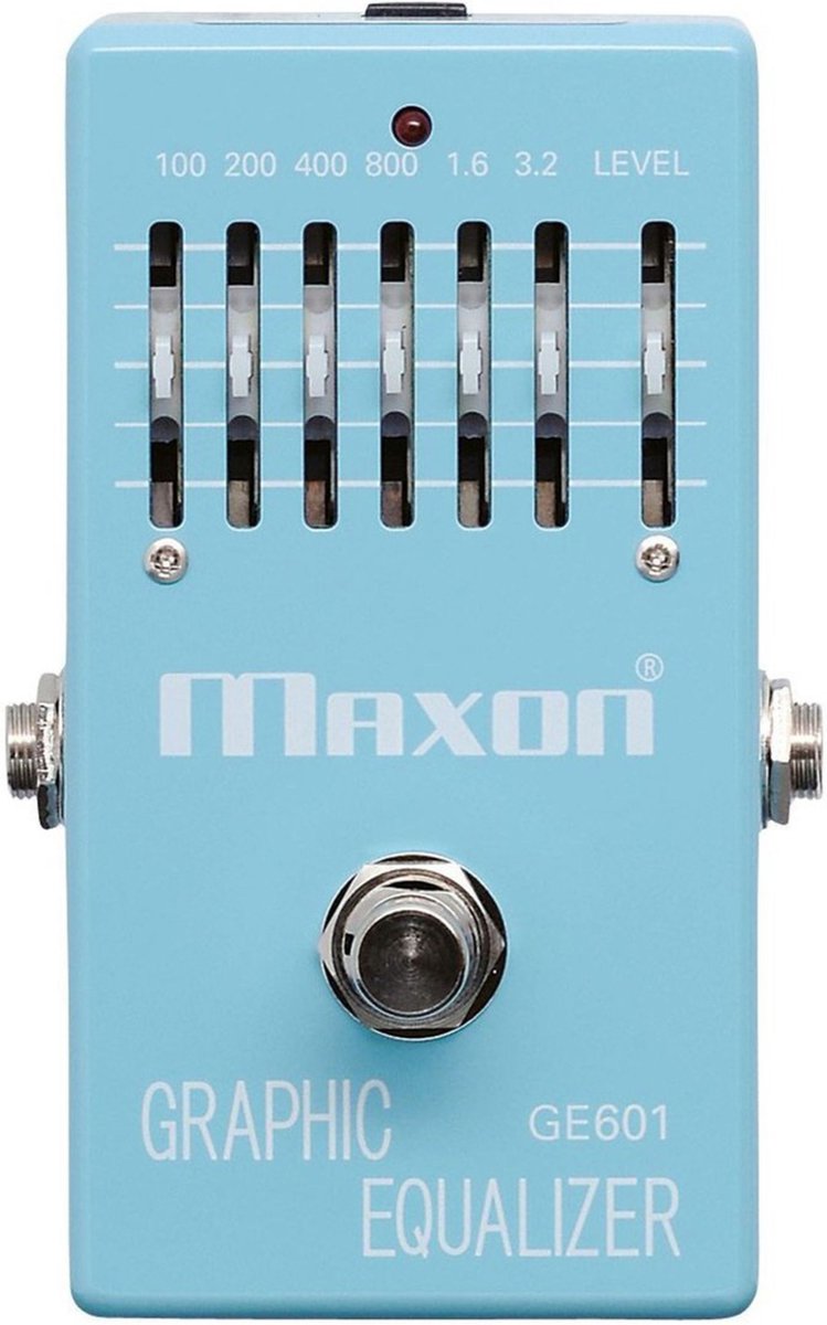 Maxon GE601 Graphic Equalizer - Equalizer voor gitaren