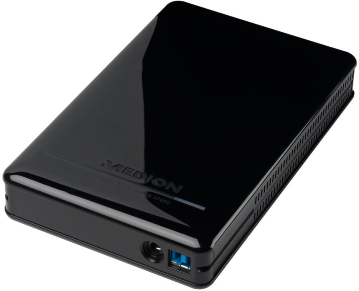 MEDION MD90145 Externe USB 3.0 harde schijf 2 TB (3,5