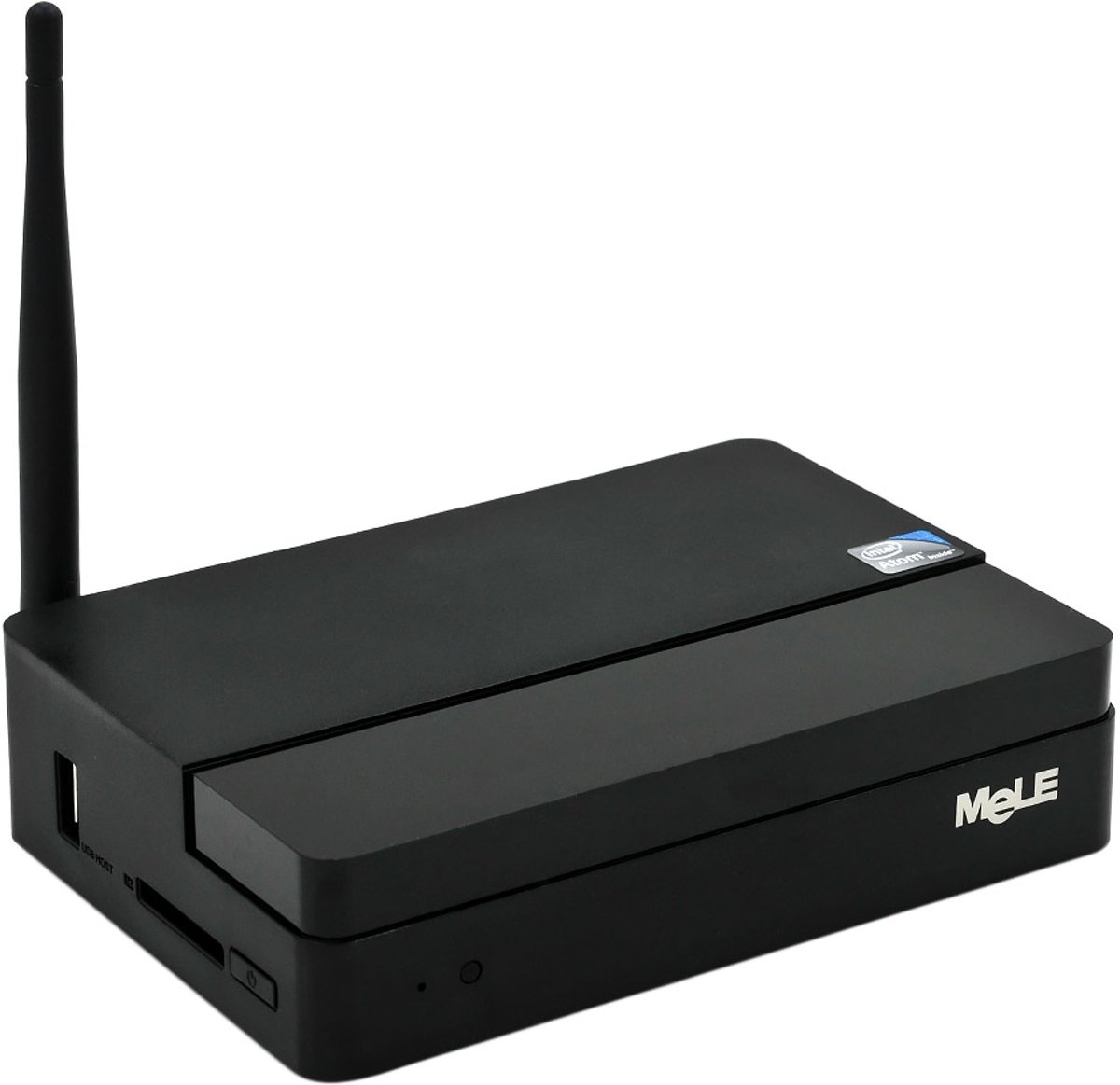 MeLE PCG03 1.33GHz Z3735F Mini PC Intel® Atom™ Zwart Mini PC PCs/werkstation