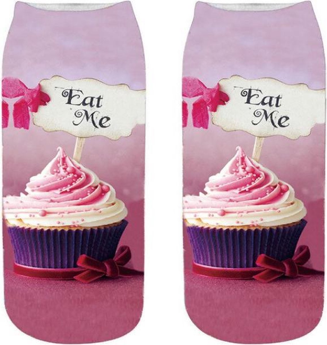 Fun Cupcake enkelsokken (31177)