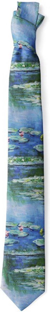 Fun stropdas Monet met DE waterlelies