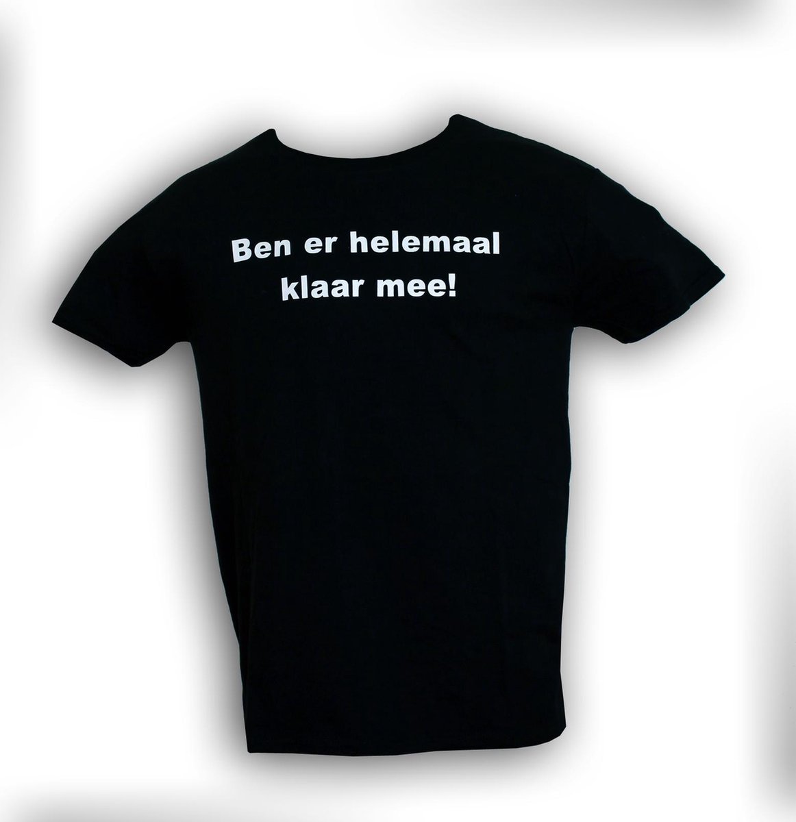 Sportief T-shirt Ben er helemaal klaar mee! (31085) maat M