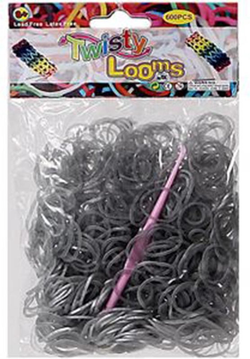 Loombandjes Loom Bands Refill Pack 600 Stuks – Zwart