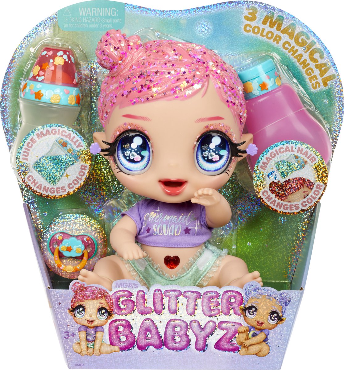 Glitter Babyz Doll Series 2 - Marina Finley (Mermaid)