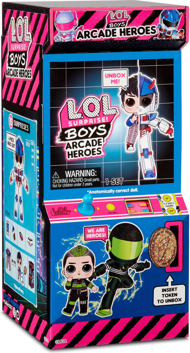 L.O.L. Surprise Boys Arcade Heroes Asst in PDQ
