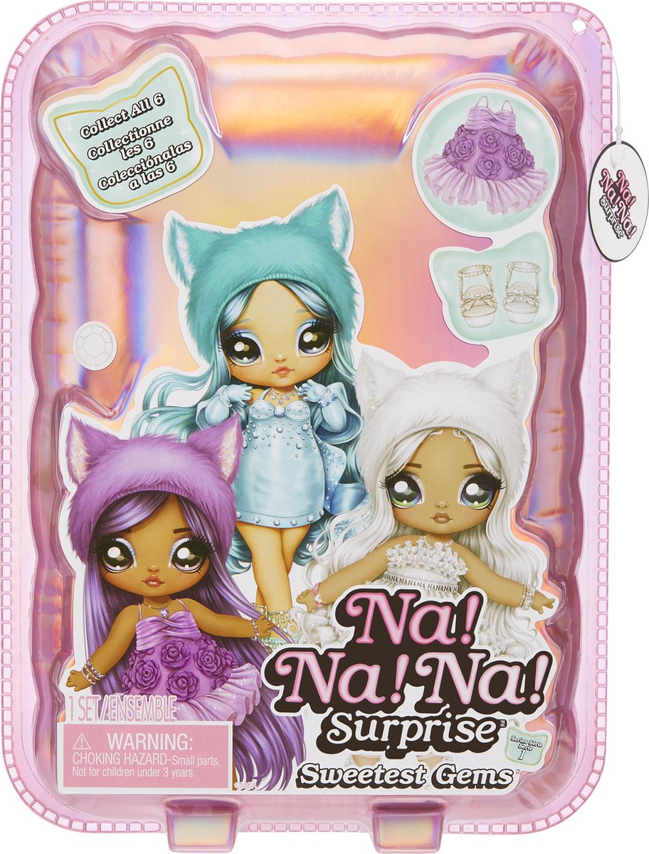 Na! Na! Na! Surprise Sweetest Gems - April Sparkles (diamant) - Pop