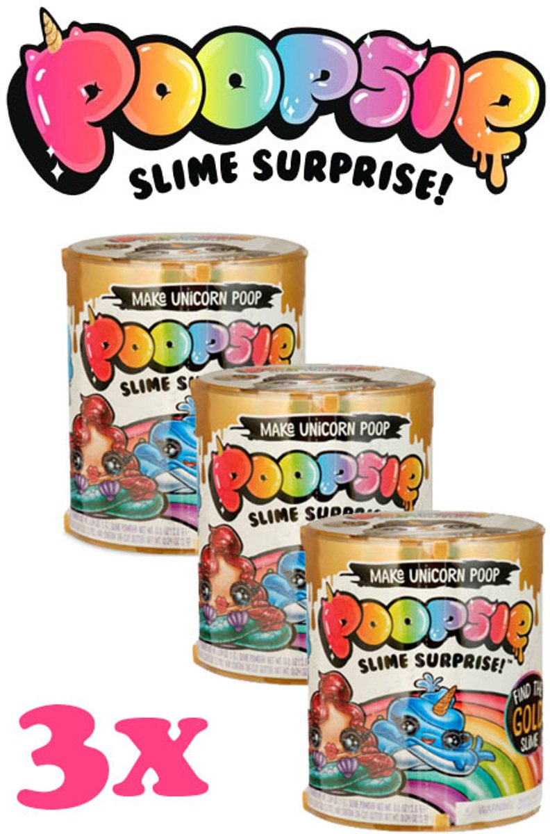 Poopsie Slime Surprise Serie 2 - 1  (3 stuks)