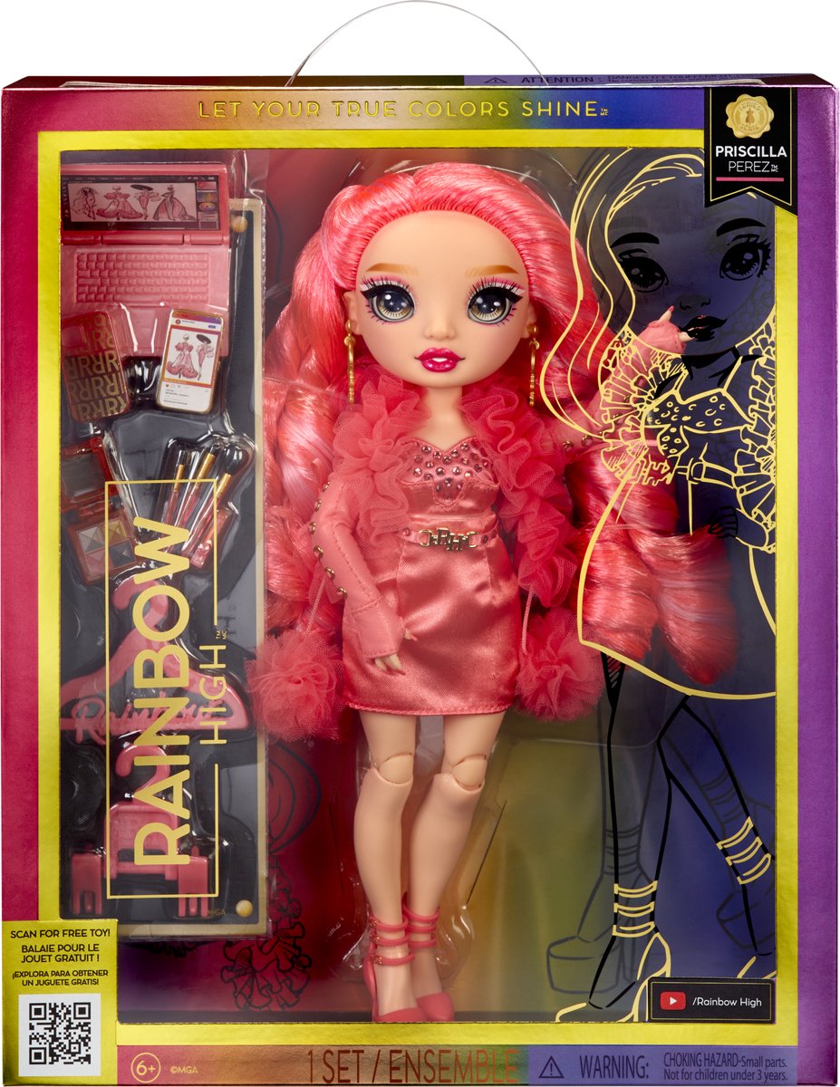 Rainbow High S23 Fashion Doll FP (Pink)