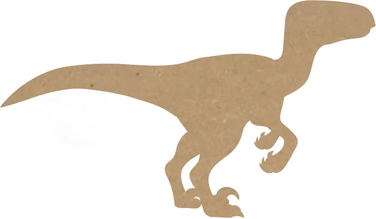MDF Dino, creatief, knutselen, deco, 12 stuks, 3mm mdf 10cm