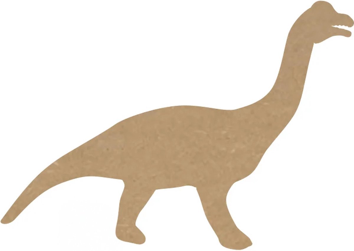MDF Dino, creatief, knutselen, deco, 12 stuks, 3mm mdf 10cm