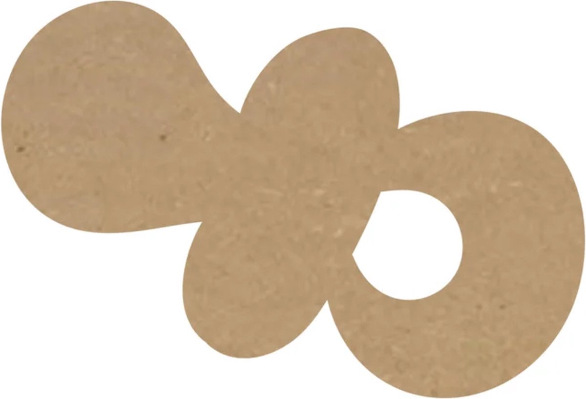 MDF Speen, creatief, knutselen, deco, 12 stuks, 3mm mdf 10cm