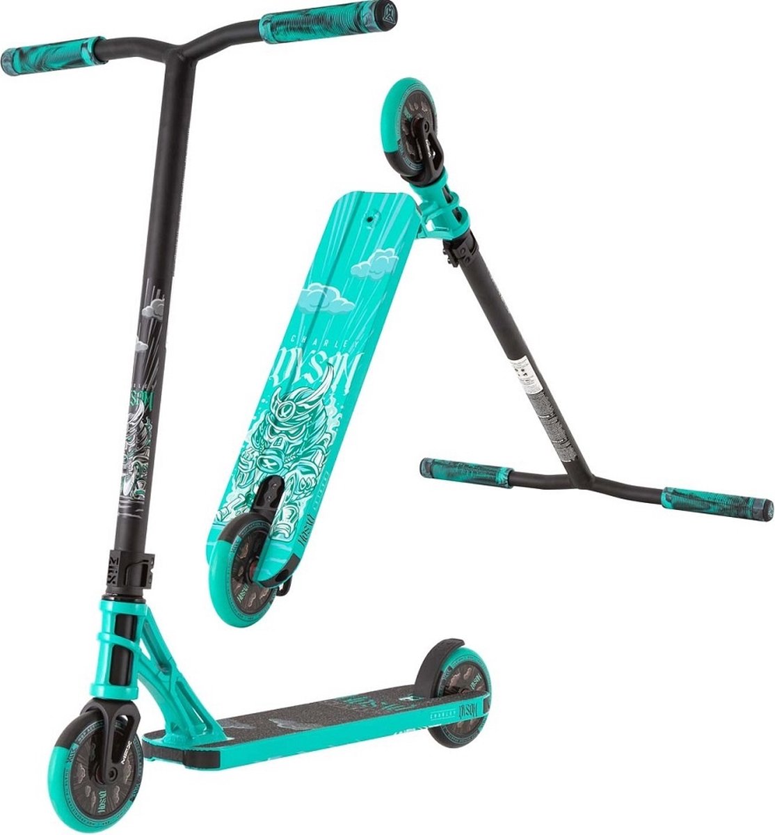 MGP MGX Charley Dyson - Stuntstep Teal/black