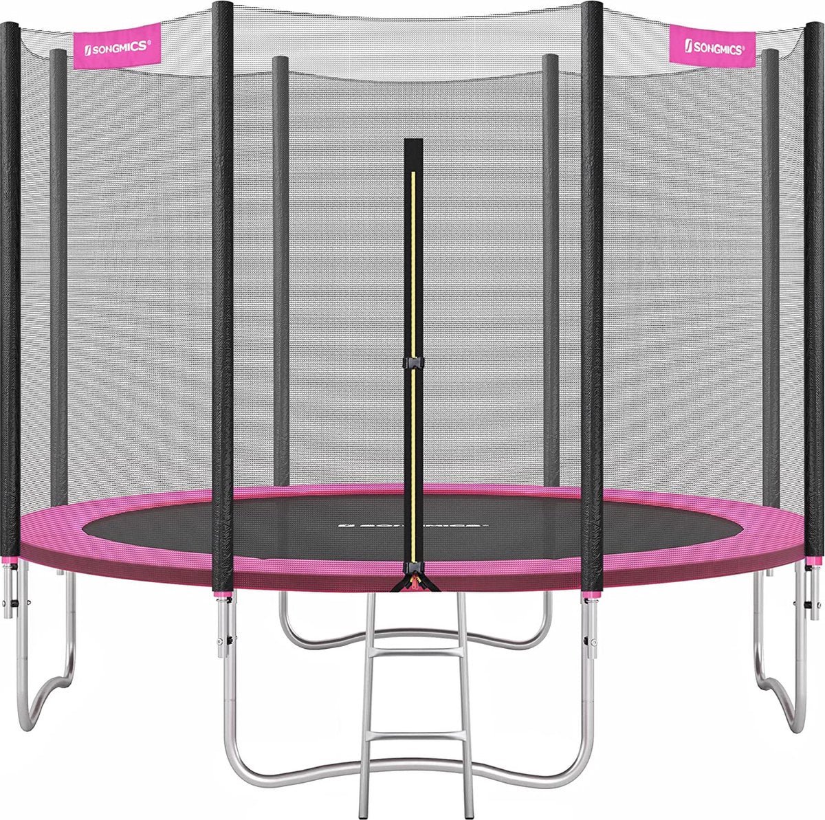 Trampoline met Veiligheidsnet - Gevoerde Rand - Veilig - Ø 305 cm - Blauw