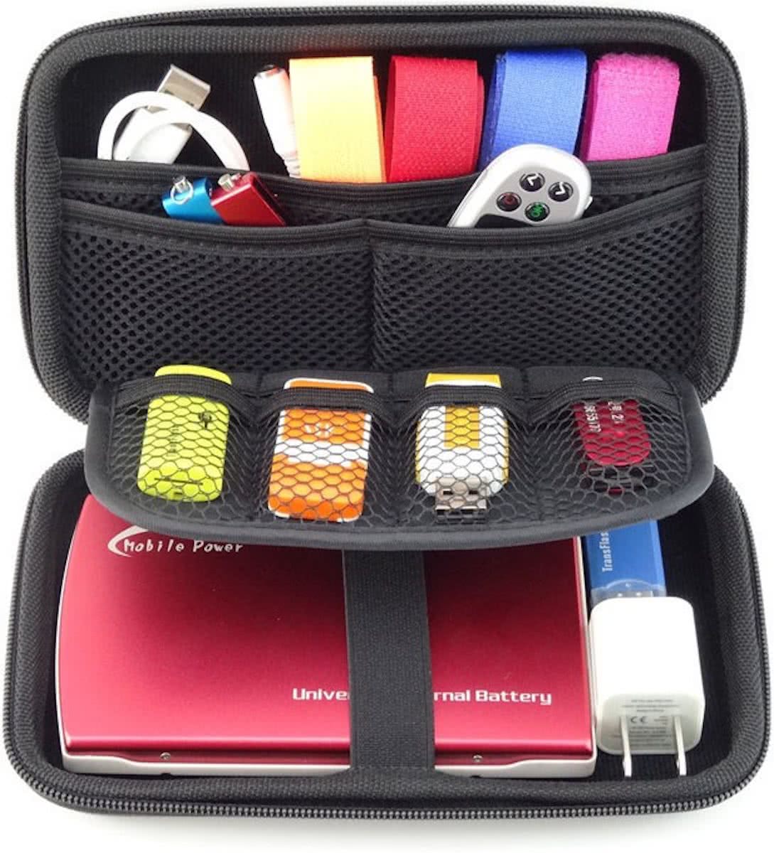 Organizer voor usb stick/gsm/kabels/powerbank