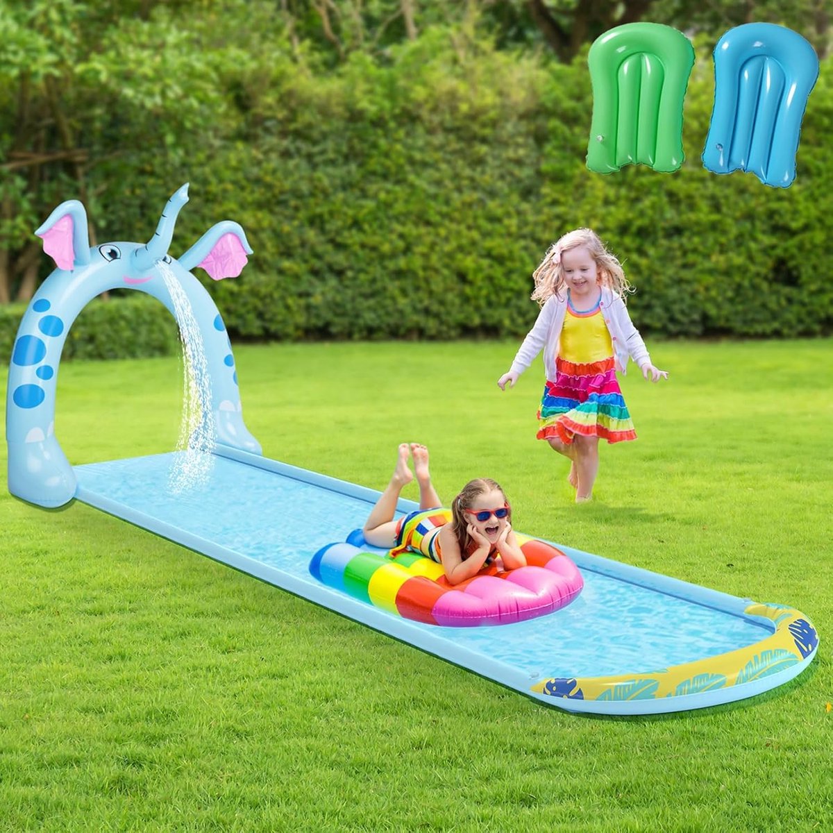   Buikschuifbaan - Waterglijbaan - Waterslide