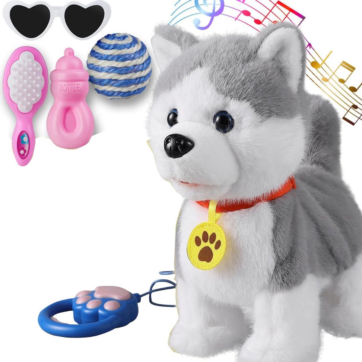   Interactieve Robot Hond Voor Ouderen en Kinderen - Robot Hondje Speelgoed