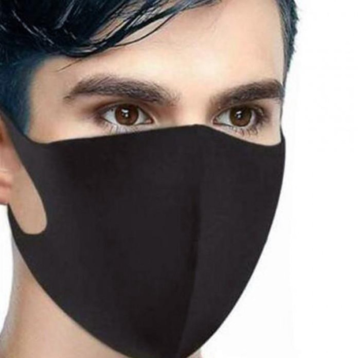 DRIE LAAG NANO GEZICHTSMASKER MAAT L/XL 3 PAAR