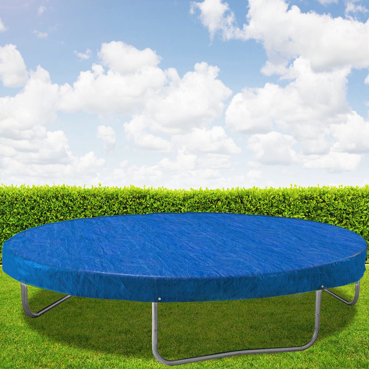 Monza Afdekking - Afdekzeil Trampoline Blauw Ø366cm