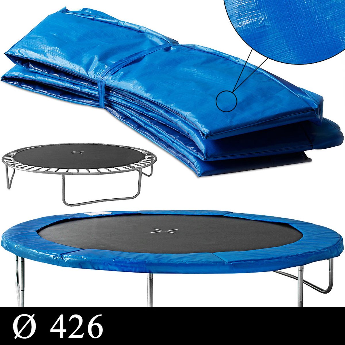 Monza Trampoline hoes 426cm