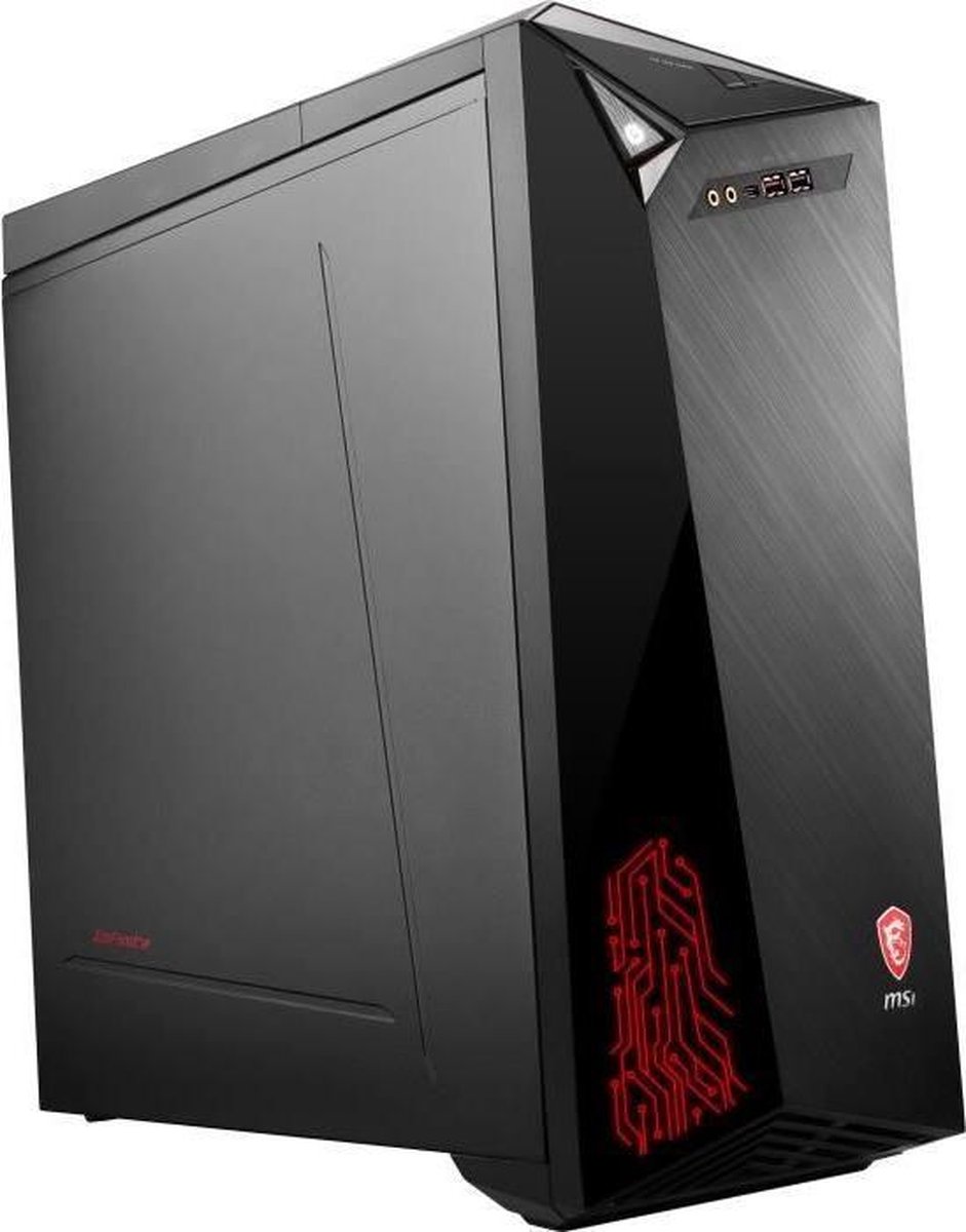 Gamer CPU - MSI Infinite 9SC-647GB - Core i5-9400F - 8 GB RAM - 1 TB HDD + 128 GB SSD-opslag - RTX 2060 6 GB - Windows 10