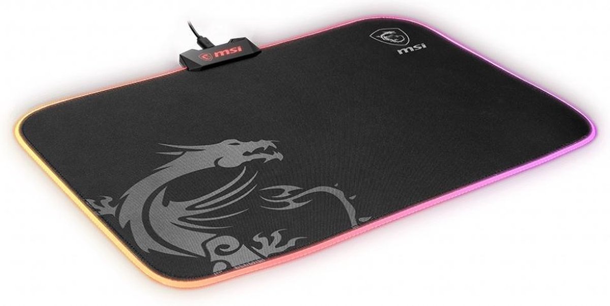 MSI AGILITY GD60 Zwart, Grijs Game-muismat