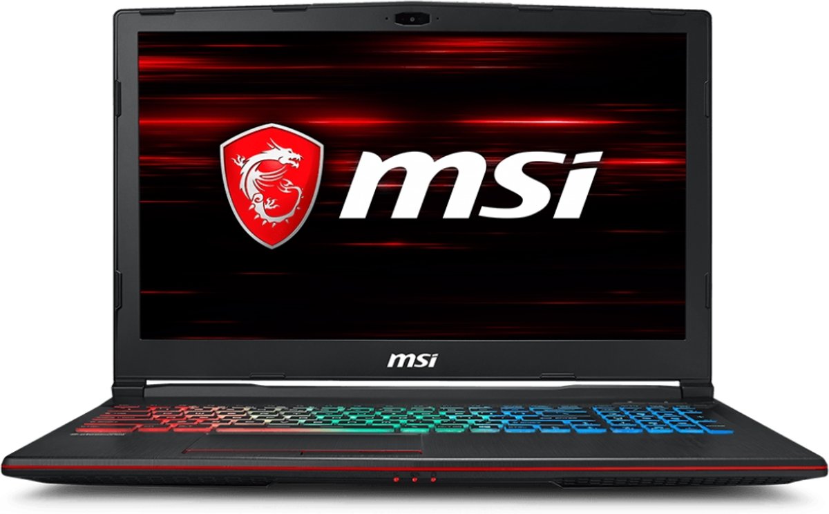 MSI Gaming GP63 8RE-048BE Leopard 2.2GHz i7-8750H 15.6 1920 x 1080Pixels Zwart Notebook