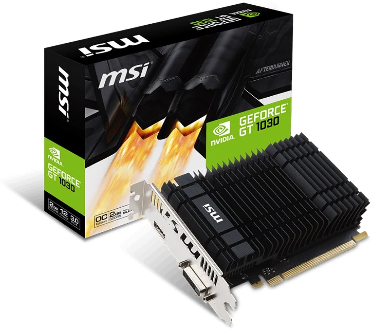 MSI GeForce GT 1030 2GH OC GeForce GT 1030 2GB GDDR5