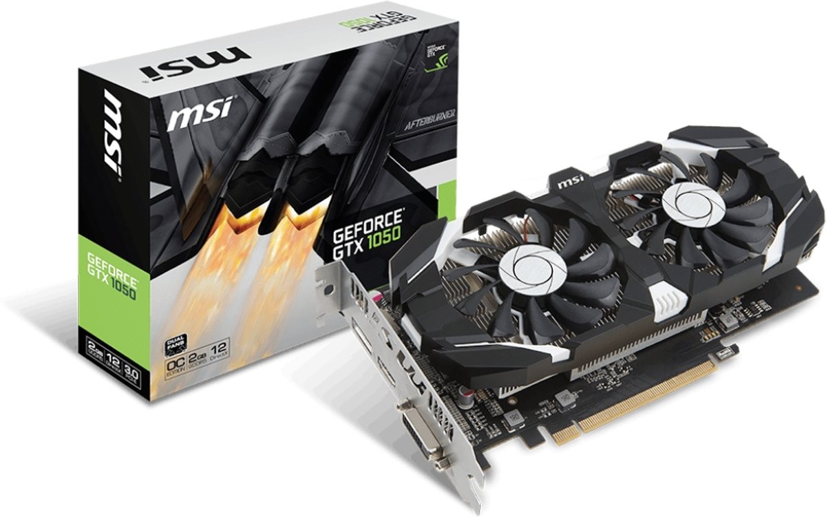 MSI GeForce GTX 1050 2GT OCV1 GeForce GTX 1050 2GB GDDR5