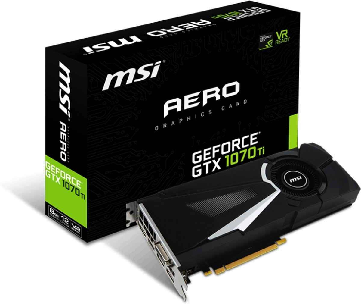 MSI GeForce GTX 1070 Ti AERO 8G 8GB GDDR5