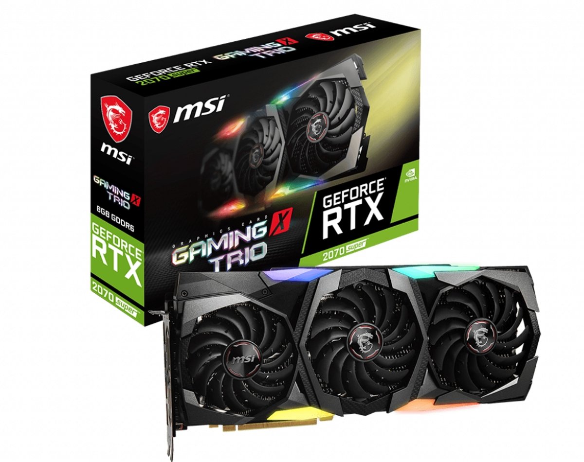 MSI GeForce RTX 2070 SUPER GAMING X TRIO