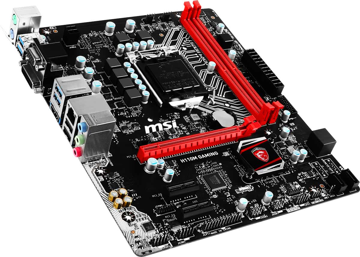 MSI H110M GAMING Intel H110 LGA 1151 (Socket H4) Micro ATX moederbord