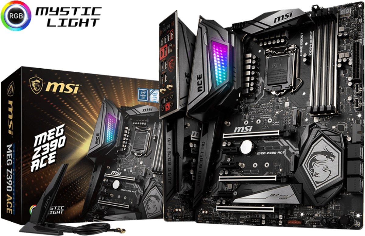 MSI MEG Z390 ACE LGA 1151 (Socket H4) Intel Z390 ATX