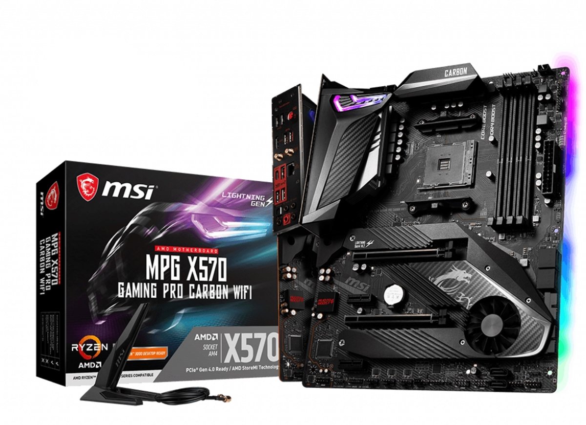 MSI MPG X570 GAMING PRO CARBON WIFI Moederbord