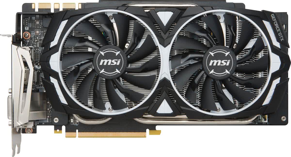 MSI V360-010R GeForce GTX 1080 TI 11GB GDDR5X videokaart