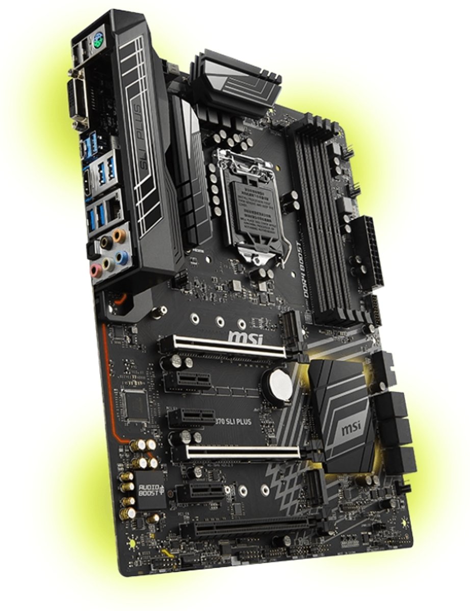 MSI Z370 SLI PLUS LGA 1151 (Socket H4) ATX