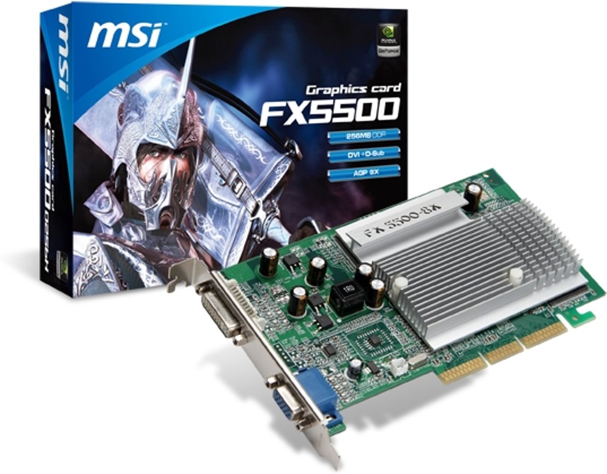 PNY Nvidia Quadro FX 5500 Videokaart 256MB GDDR3 Grafische kaart (Origineel)